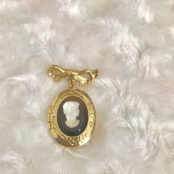 ❤️ Rare Vintage Victorian Cameo Brooch - Picture 7 of 8